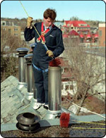 Cleaning Multiple Chimneys
